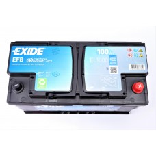 EXIDE Акумуляторна батарея 100Ah/900A (353x175x190/+R/B13) (Start-Stop EFB)  